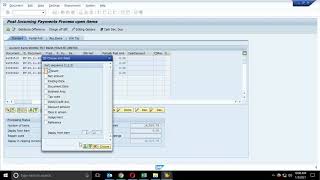 SAP  Customer payment entry posted using F28 [upl. by Fanechka382]