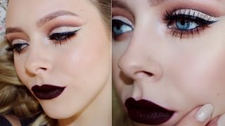 Glitter Cut Crease  Cosmobyhaley [upl. by Lydell531]