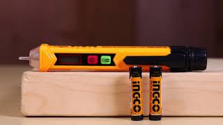 Ingco Non Contact Ac Voltage Detector 121000V VD10003 [upl. by Nennek697]