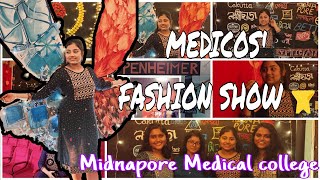 Midnapore Medical college Fest Day 1 part 2IMPULSE Fashion show neetmotivation [upl. by Davena]