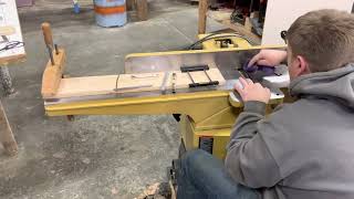 Fixing up our powermatic 6” wood jointer [upl. by Nissy726]