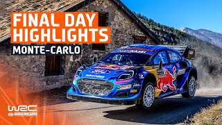 Final Day Highlights  WRC Rallye MonteCarlo 2023 [upl. by Lorak]