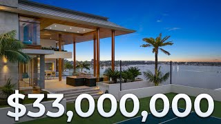 Inside this MASSIVE Waterfront Perth Mansion with City Views  Mosman Park WA [upl. by Shaner818]