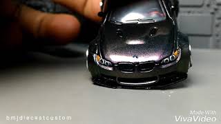 Hot wheels custom bmw m3 lb [upl. by Akirdnas]