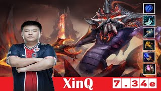 DOTA 2 XinQ the SLARDAR OFFLANE 734e [upl. by Garrek108]