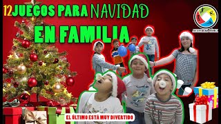 12 JUEGOS DIVERTIDOS PARA NAVIDAD EN FAMILIA 2023 [upl. by Mazur]