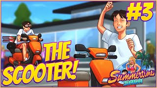 THE SCOOTER  Summertime Saga Walkthrough Part 3  Version 0208 [upl. by Elin]