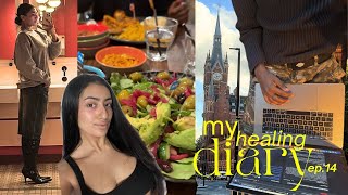 weekly vlog  a day out in Kings Cross shopping hauls healthy living  my healing diary ep 14 [upl. by Ieso]