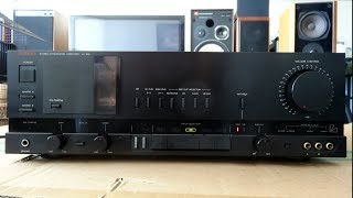 Luxman LV105 Hybrid amplifier tested on BampO Beovox M100 and Canton RCL [upl. by Liuqa]