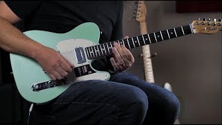 Fender American Performer Telecaster Hum surf green [upl. by Alinoel318]