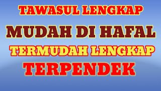 tawasul singkat teks indonesia latin [upl. by Eimmat962]