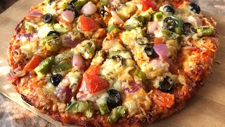 pizza recipe  veg pizza recipe [upl. by Moritz]