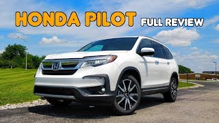 2019 Honda Pilot FULL REVIEW  DRIVE  Hondas 3row gets Thoroughly Revamped [upl. by Htennaj]