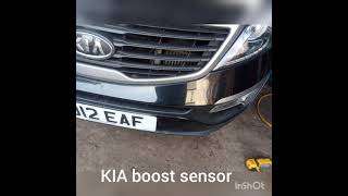 KIA sportage boost sensor replacement [upl. by Aiclid]