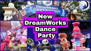 NEW DreamWorks Dance Party at Kid Zone in Universal Studios Orlando  DreamWorks Destination [upl. by Yenitirb616]