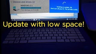 Update low storage Windows devices successfully [upl. by Logan]