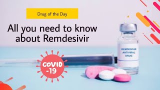 Remdesivir  Antiviral  Drug of the Day [upl. by Kameko]