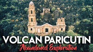 CHURCH DESTROYED BY VOLCANO  EXPLORING VOLCAN PARICUTÍN [upl. by Paresh678]