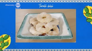 TARALLI DOLCI RICETTA VELOCISSIMA COME SI FA  Giusina in cucina [upl. by Aehr]