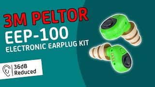 3M PELTOR EEP100 Active InEar Hearing Protection [upl. by Nilatak]