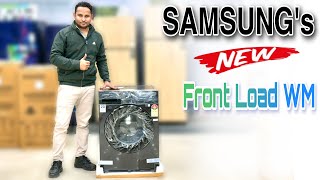 Latest Samsung Front Loading Fully Automatic Washing Machine 12 KG  Demo and Review [upl. by Cown]