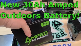 First look at the new Amped Outdoors 30Ah battery [upl. by Busey]