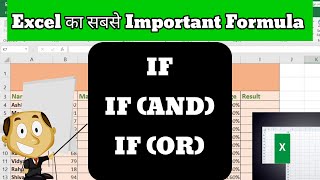 How to Use IF AND OR Functions in Excel  Master IF AND OR Functions in Excel excelformula [upl. by Bryner]