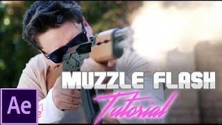 Create a Muzzle Flash in 5 Minutes After Effects Tutorial [upl. by Nebe703]