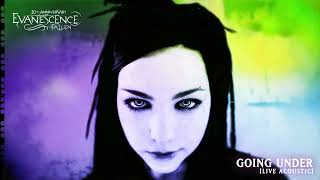 Evanescence  Going Under Live  Acoustic 2003  Official Visualizer [upl. by Olpe]