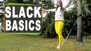 How to slackline for beginners [upl. by Anneliese]