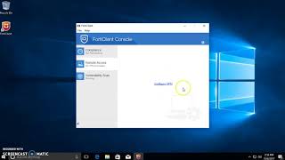 Forticlient 5 6 Install Windows 10 Pro [upl. by Eemia992]