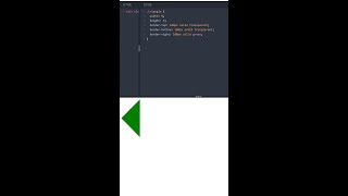 How To Create Triangles Using CSS  CSS Shapes [upl. by Thin583]