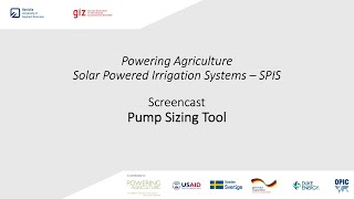 Screencast DESIGN Pump Sizing Tool [upl. by Anahtor]