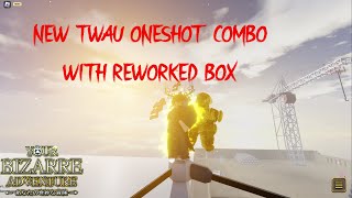 YBA NEW TWAU BOX ONESHOT COMBO [upl. by Nilloc]