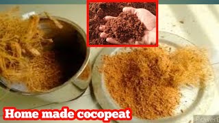 Cocopeat from coconut husk How to make cocopeat at home [upl. by Jessa142]