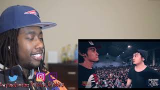 FlipTop Shehyee vs Sinio RAP BATTLE REACTION [upl. by Namien109]