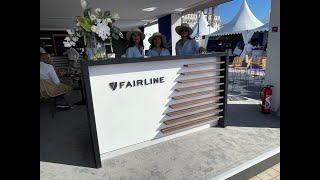 Fairline Stand  Walktrough  Cannes Yachting Festival  2024 [upl. by Krenn]