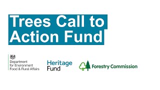 Defra Trees Call to Action Fund webinar [upl. by Storz]