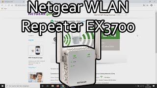 Netgear WLAN Repeater einrichten und verbinden EX3700 [upl. by Shoemaker195]