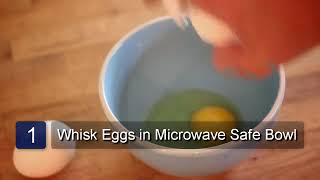 How to Cook Bacon amp Eggs in the Microwave [upl. by Cathee]