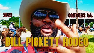 2022 Bill Pickett Rodeo Vlog  BLACK COWBOYS blackcowboy rodeo horses [upl. by Elrae]