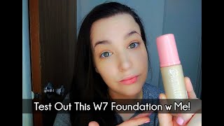 Testing out New W7 Foundation [upl. by Charity]