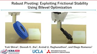 ICRA2022 Robust Pivoting Exploiting Frictional Stability Using Bilevel Optimization [upl. by Dex688]