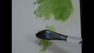 Quick Tip 40  Watercolor Foliage [upl. by Llenhoj868]