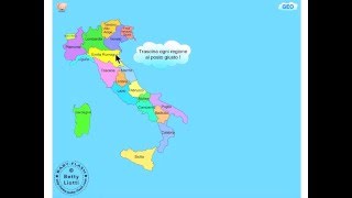 Geografia1 le regioni italiane [upl. by Sucramel6]