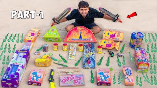 अजीबो गरीब पटाखे  Testing New Diwali Crackers  Diwali Stash 2023 [upl. by Kania]