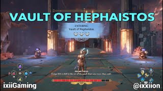 Vault of Hephaistos 100 Walkthrough  Immortals Fenyx Rising PS5 [upl. by Attenaej500]