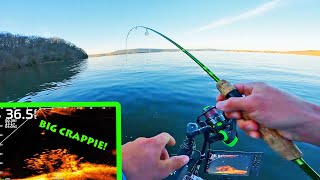 GIANT CRAPPIE ARE LOADED Fishing For BIG CRAPPIE [upl. by Cindi]