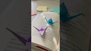 easy origami crane perfect for beginners  find the full tutorial on my youtube origami easydiy [upl. by Elijah]