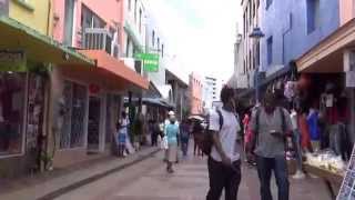 Bridgetown Barbados  Downtown HD 2015 [upl. by Redep]